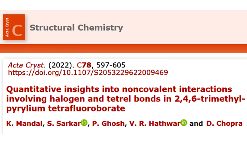 Acta Crystallographica Section C: Structural Chemistry. 78(11); 2023; 597-605