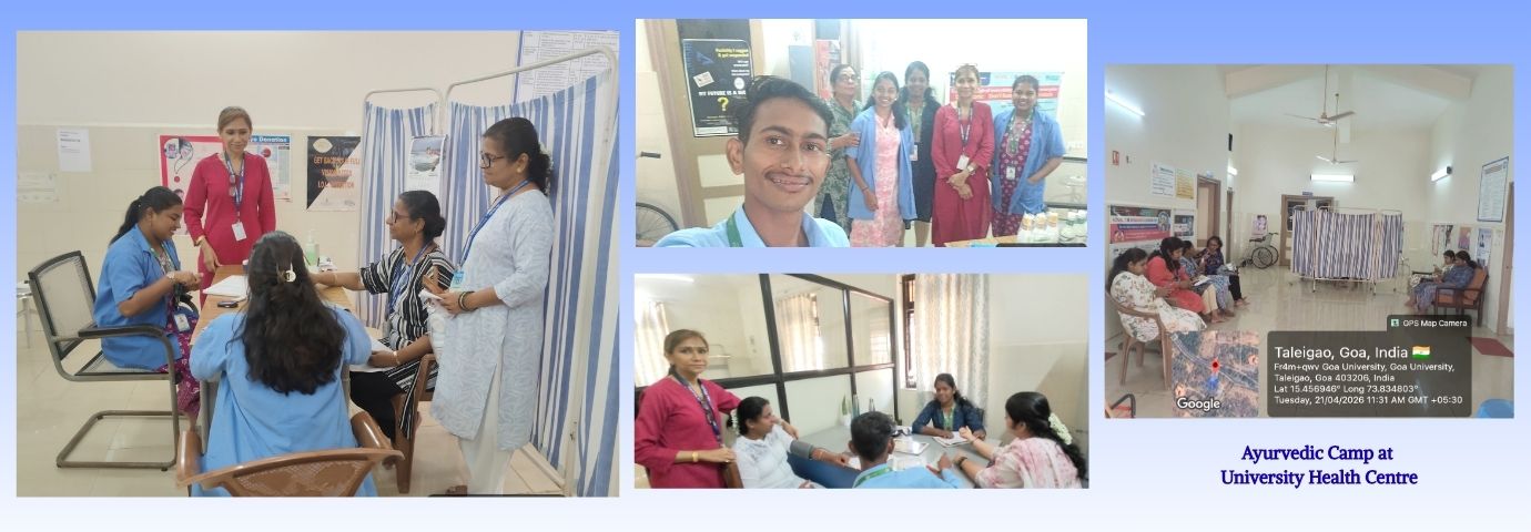 Ayurvedic Camp at University Health Centre