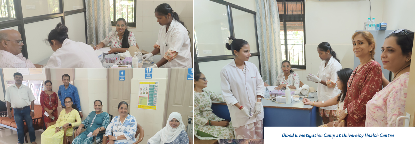 Blood Investigation Camp at University Health Centre 