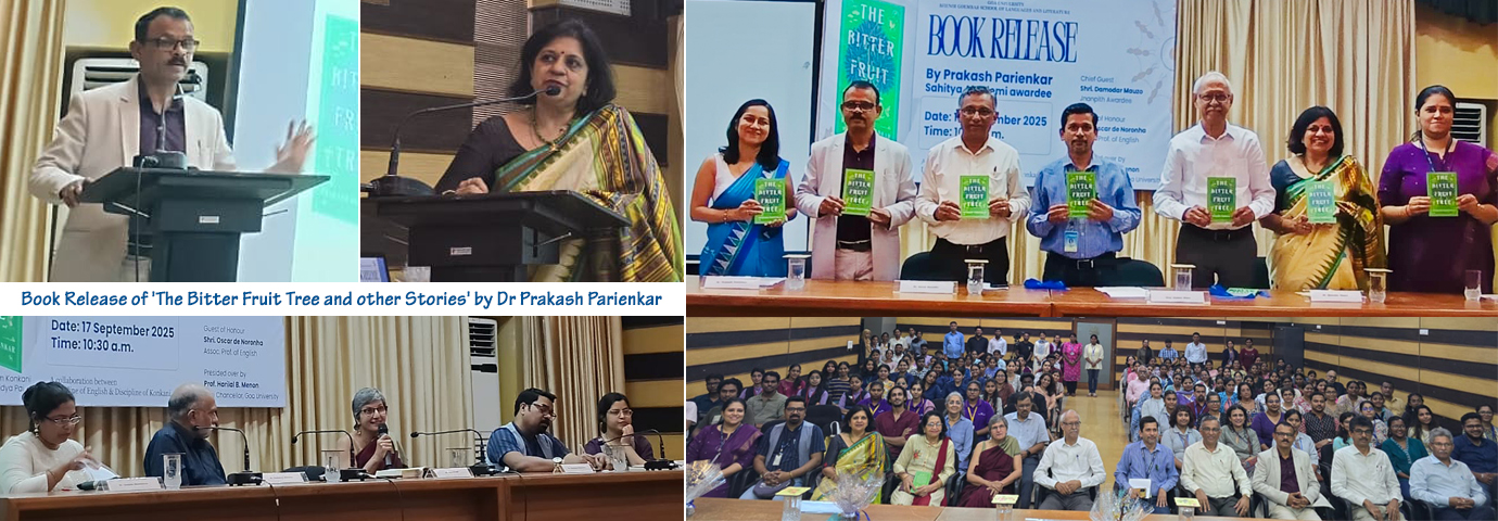 Book Release of 'The Bitter Fruit Tree and other Stories' by Dr Prakash Parienkar