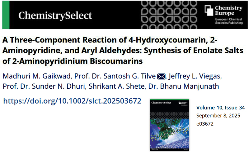 ChemistrySelect. 10(34); 2025; ArticleID_e03672