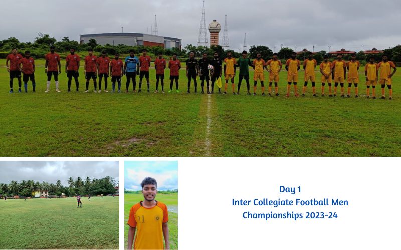 Day 1 Inter Collegiate Football Men Championships 2023-24