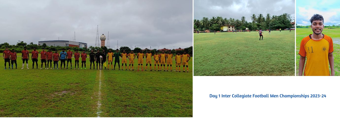 Day 1 Inter Collegiate Football Men Championships 2023-24