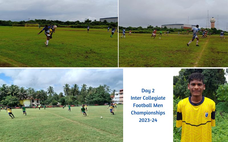 Day 2 Inter Collegiate Football Men Championships 2023-24