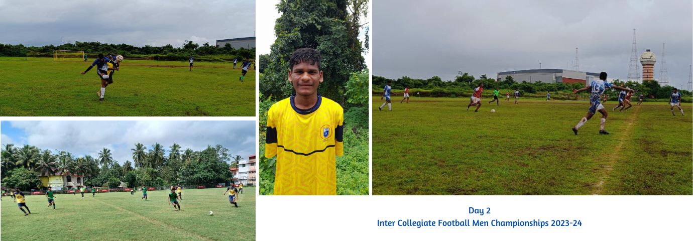 Day 2 Inter Collegiate Football Men Championships 2023-24