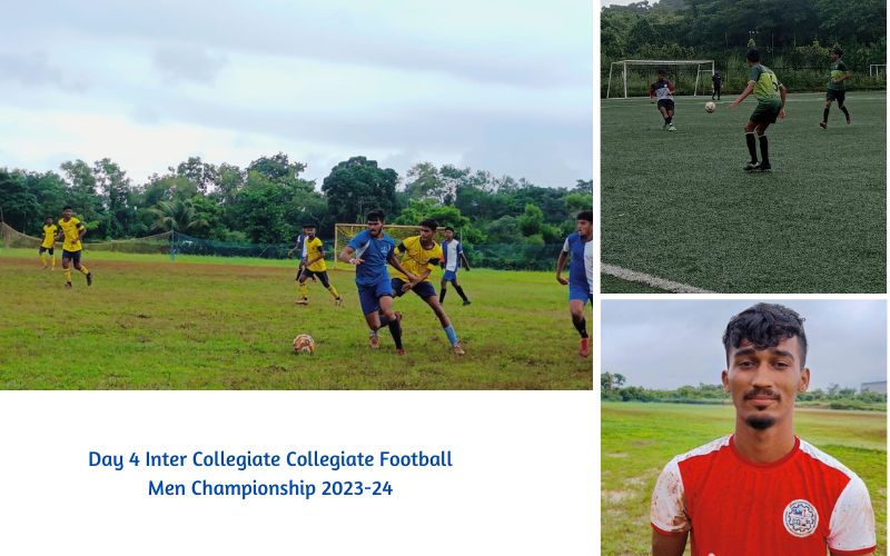 Day 4 Inter Collegiate Collegiate Football Men Championship 2023-24