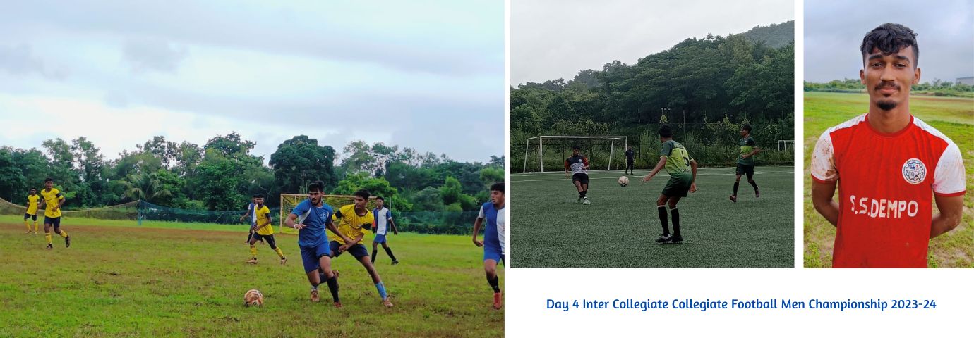 Day 4 Inter Collegiate Collegiate Football Men Championship 2023-24