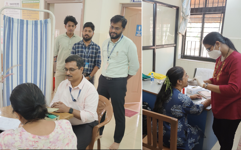 Dental Camp conducted at the Health Centre