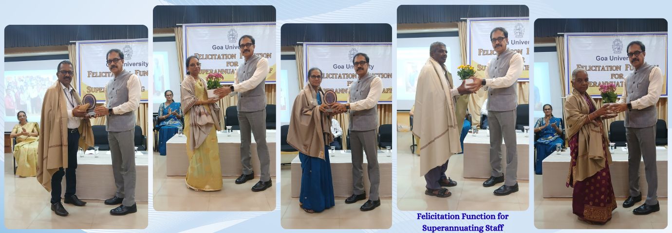 Felicitation Function for  Superannuating Staff 