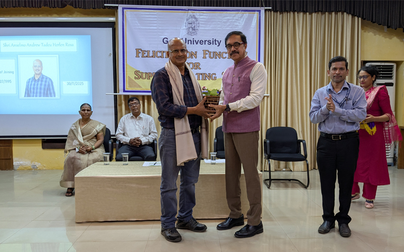 Felicitation Function of Superannuating staff - November 2025