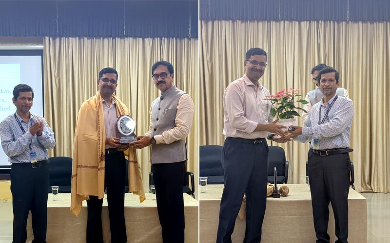 Felicitation Sr. Professor Kaustubh R.S. Priolkar