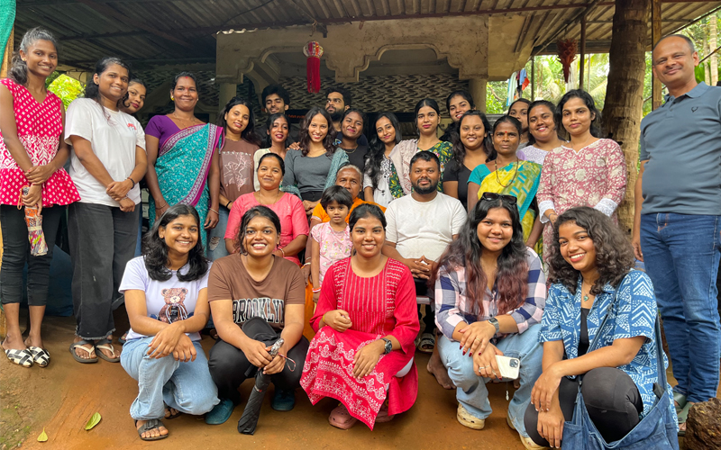 Field Visit at Baddem, Cotigao by Sociology and Philosophy disciplines