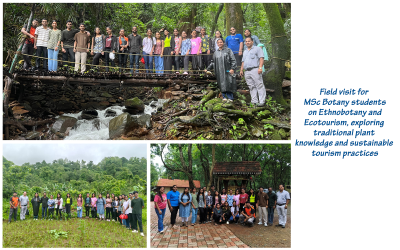 Field visit for MSc Botany students on Ethnobotany and Ecotourism