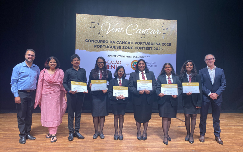 Finalists of Vem Cantar Portuguese Song contest - SGSLL