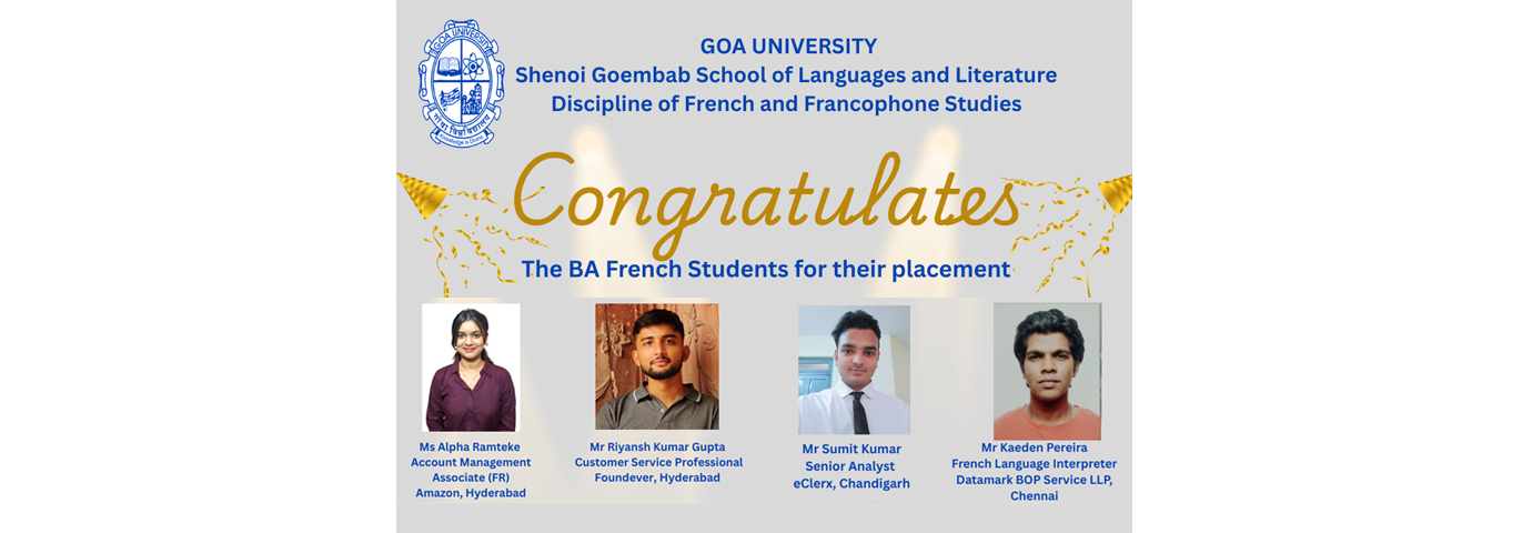 French and Francophone Studies Placement