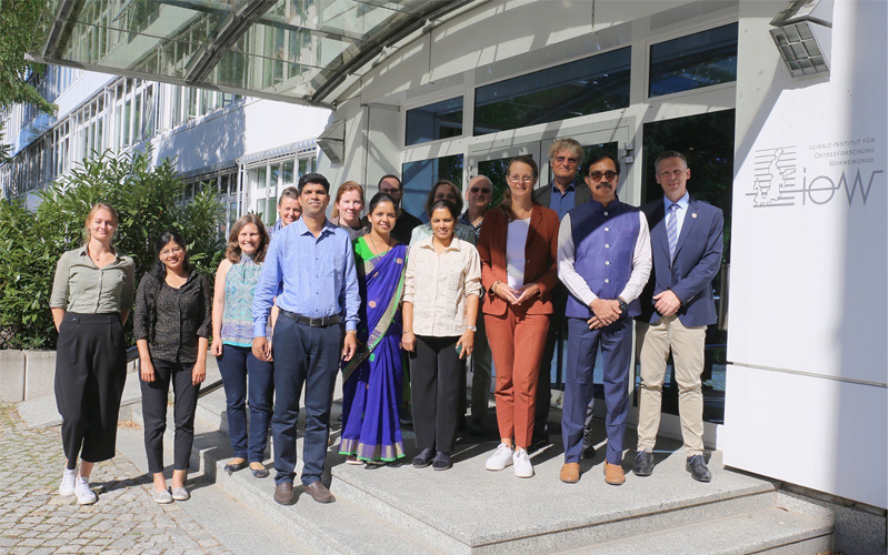Goa University delegation visit to IOW, Germany