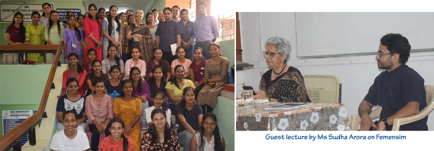 Guest lecture by Ms Sudha Arora on Femensim