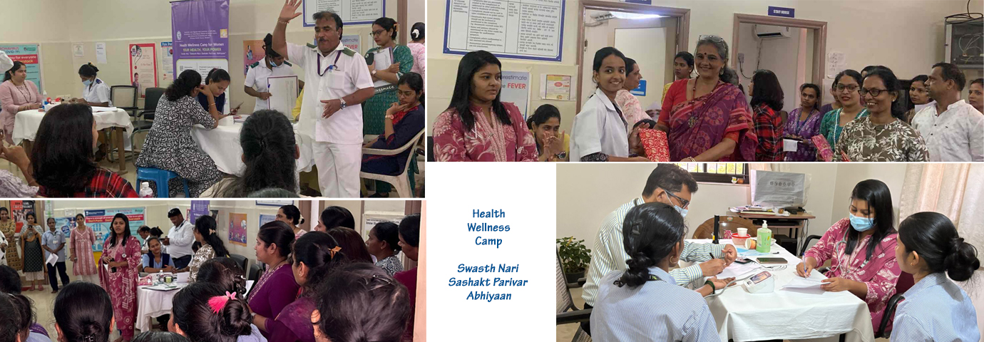 Health Wellness Camp - Swasth Nari  Sashakt Parivar  Abhiyaan - DUBA