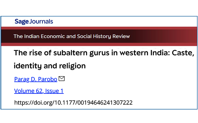 Indian Economic and Social History Review. 62(1); 2025; 5-31.
