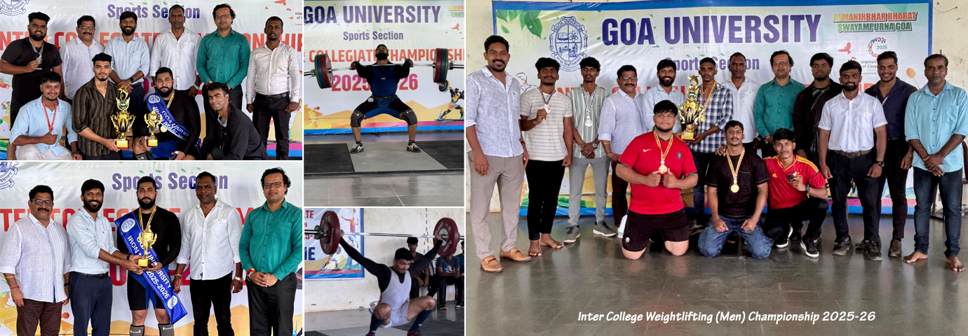 Inter College Weightlifting (Men) Championship 2025-26