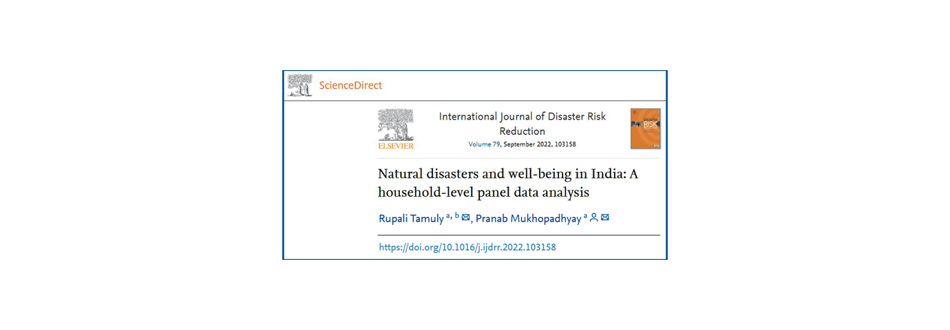 International Journal of Disaster Risk Reduction. 79; 2022; ArticleID_103158