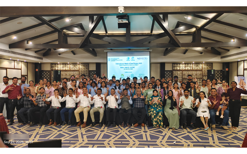 International Week of Deaf People 2025 - Social Work, DDKSSSBS