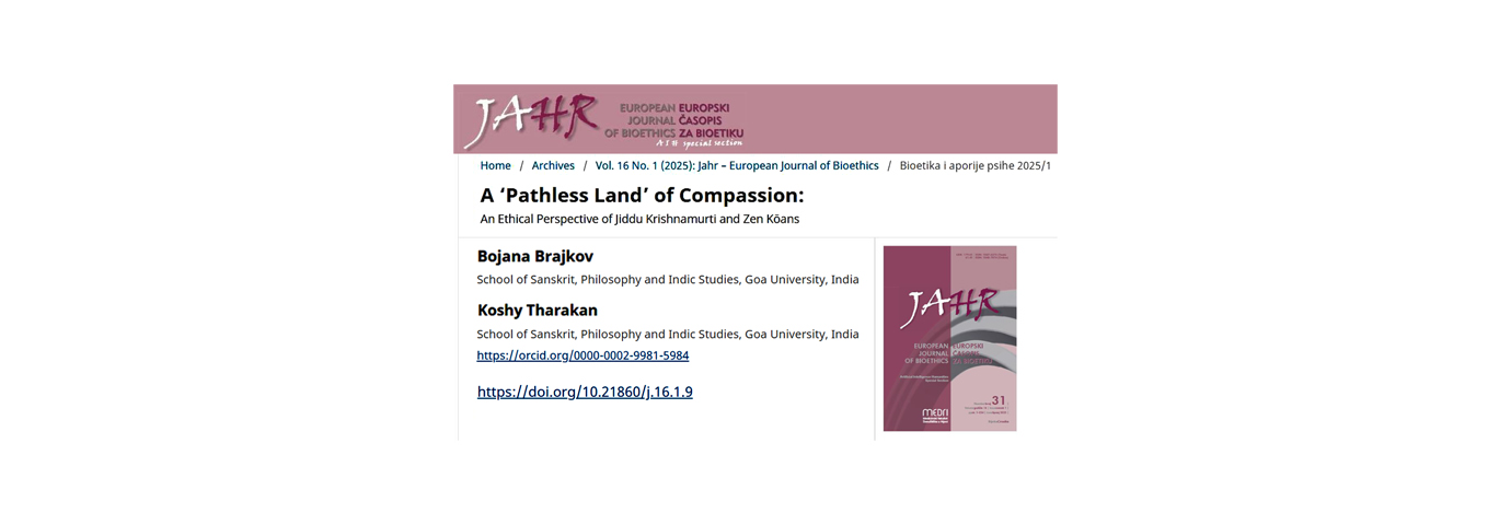 Jahr - European Journal of Bioethics. 16(1); 2025; 145-155