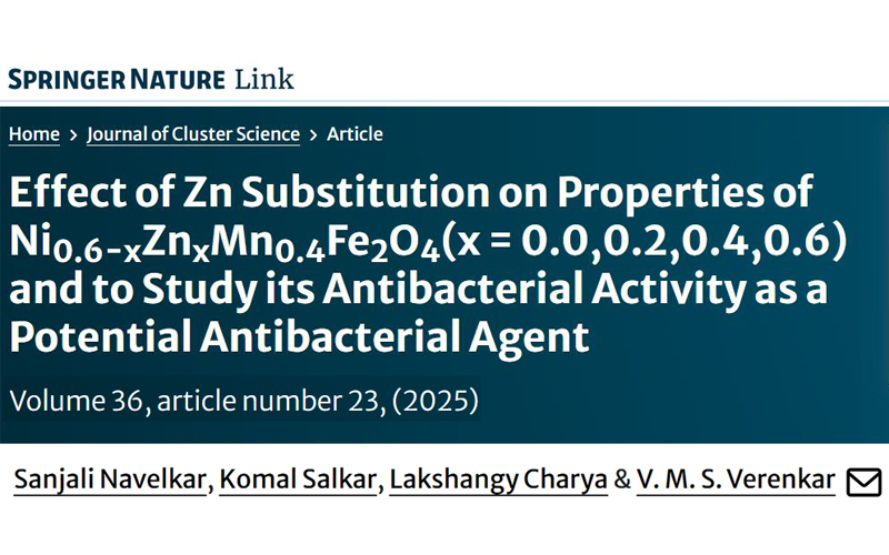 Journal of Cluster Science. 36(1); 2024; ArticleID_23