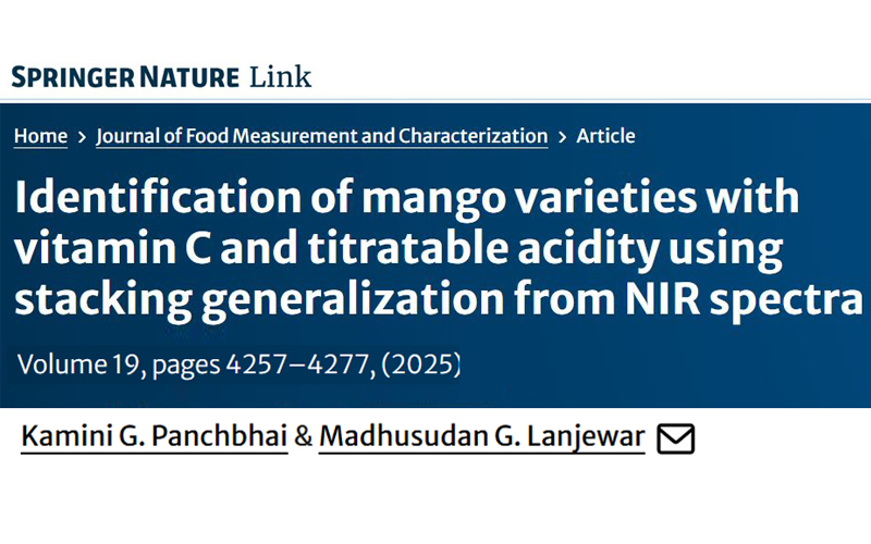 Journal of Food Measurement and Characterization. 19(6); 2025; 4257-4277.