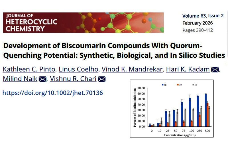 Journal of Heterocyclic Chemistry. 63(2); 2026; 390-412.