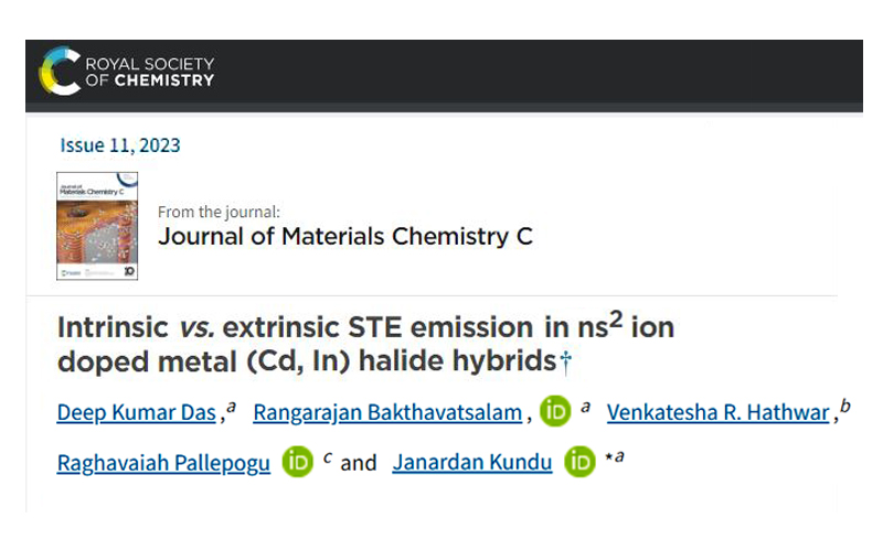 Journal of Materials Chemistry C. 11(11); 2023; 3855-3864