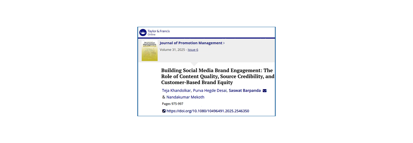 Journal of Promotion Management. 31(6); 2025; 975-997