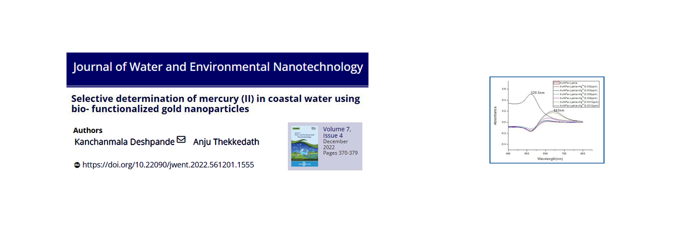 Journal of Water and Environmental Nanotechnology. 7(4); 2022; 370-379