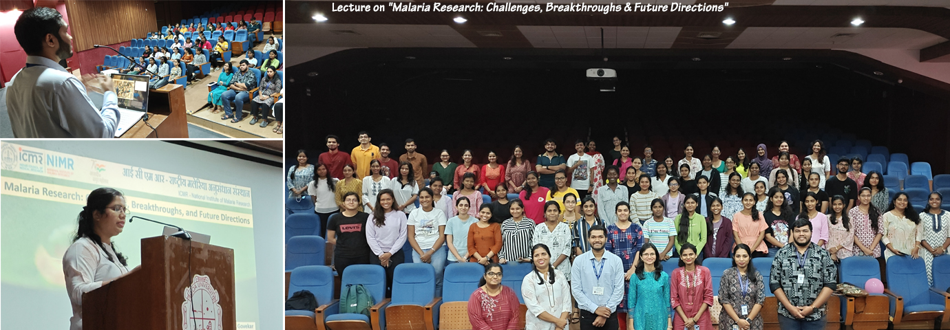 Lecture on Malaria Research by SBSB and DSPAR