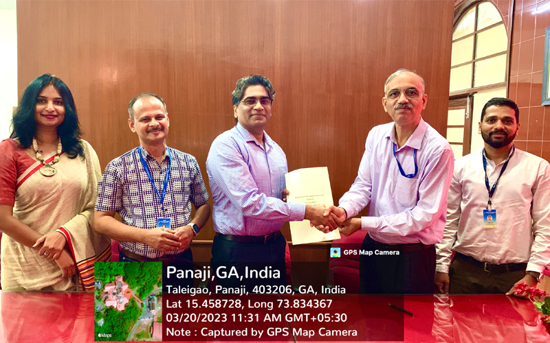 MoU between GU and Rubicon Skill Development Pvt. Ltd. Pune