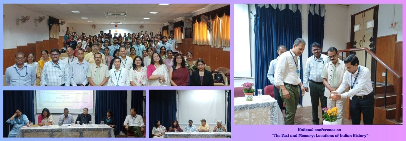 National conference on The Past and Memory: Locations of Indian History - DDKSSSBS