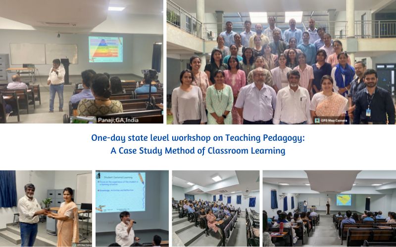 One-day state level workshop on Teaching Pedagogy: A Case Study Method of Classroom Learning