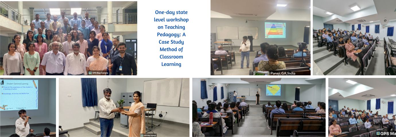 One-day state level workshop on Teaching Pedagogy: A Case Study Method of Classroom Learning