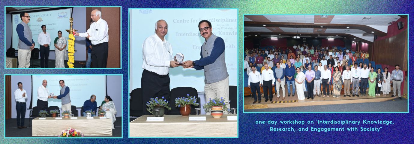 one-day workshop on Interdisciplinary Knowledge, Research, and Engagement with Society