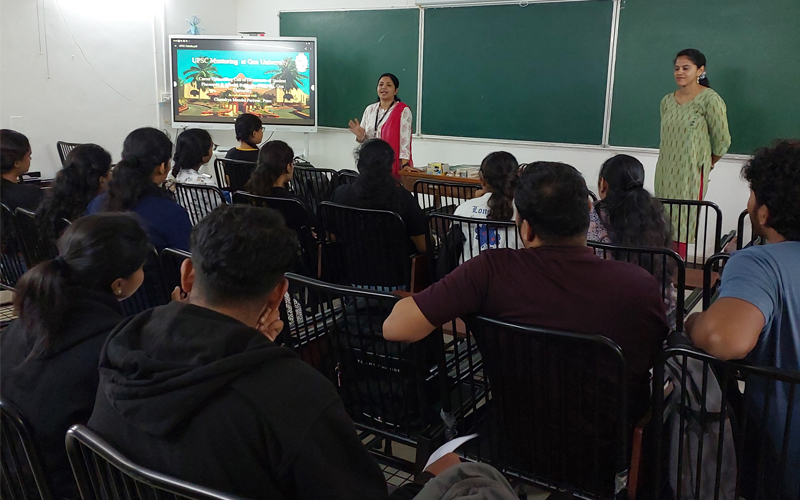 Orientation session for UPSC coaching conducted at SPAS