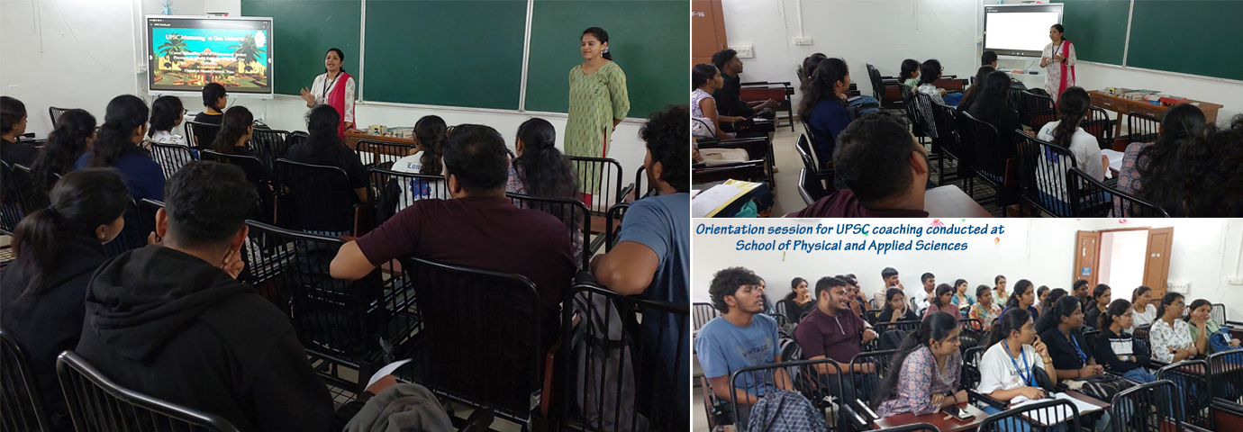 Orientation session for UPSC coaching conducted at SPAS