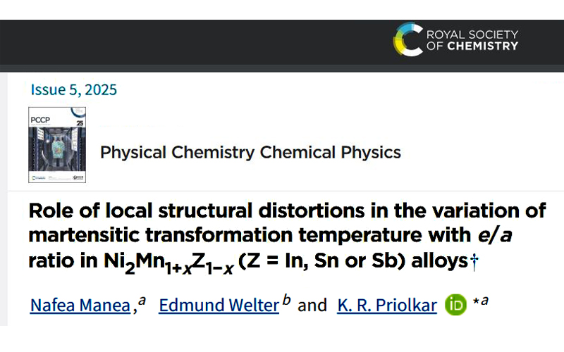 Physical Chemistry Chemical Physics. 27(5); 2025; 2528-2535.