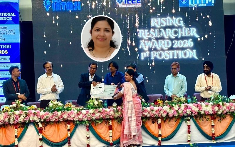 Rising Researcher Award 2026 - Dr Mridini Gawas