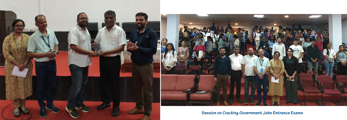 Session on Cracking Government Jobs Entrance Exams - DSPAR