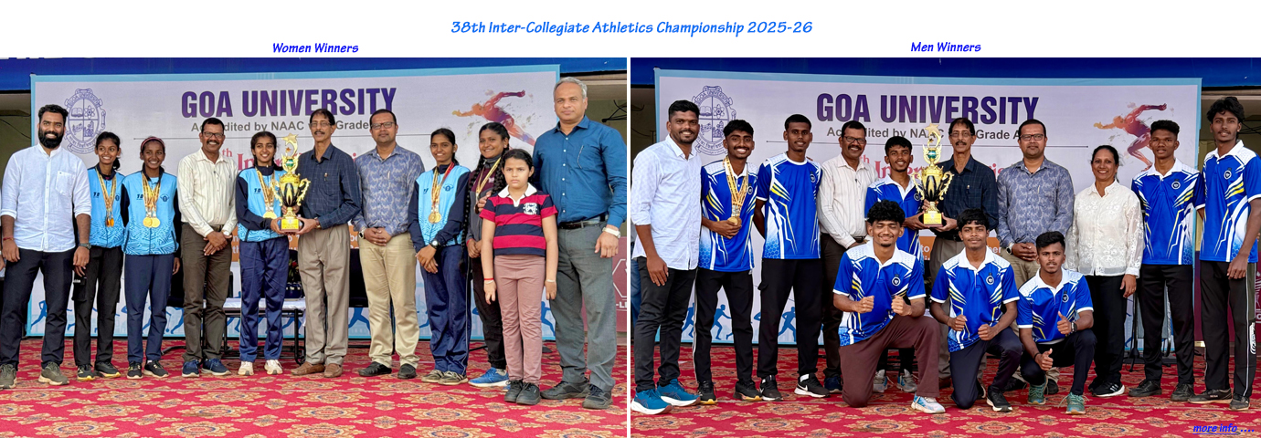 Sports - 38th Inter-Collegiate Athletics Championship 2025-26