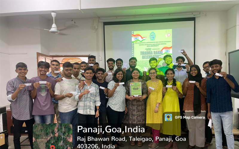 Tiranga Rakhi Celebration at BVoc, SPAS