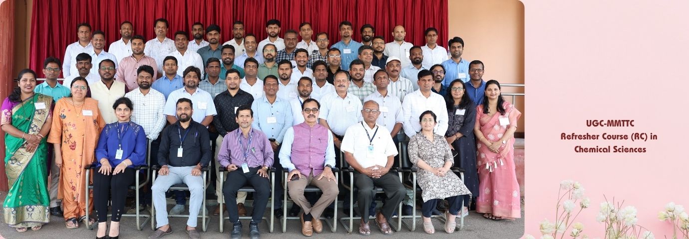 UGC-MMTTC: Refresher Course (RC) in Chemical Sciences