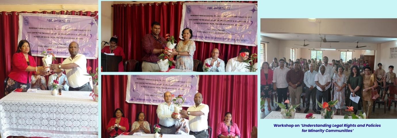 Understanding Legal Rights and Policies for Minority Communities - Workshop by MPS and DEO