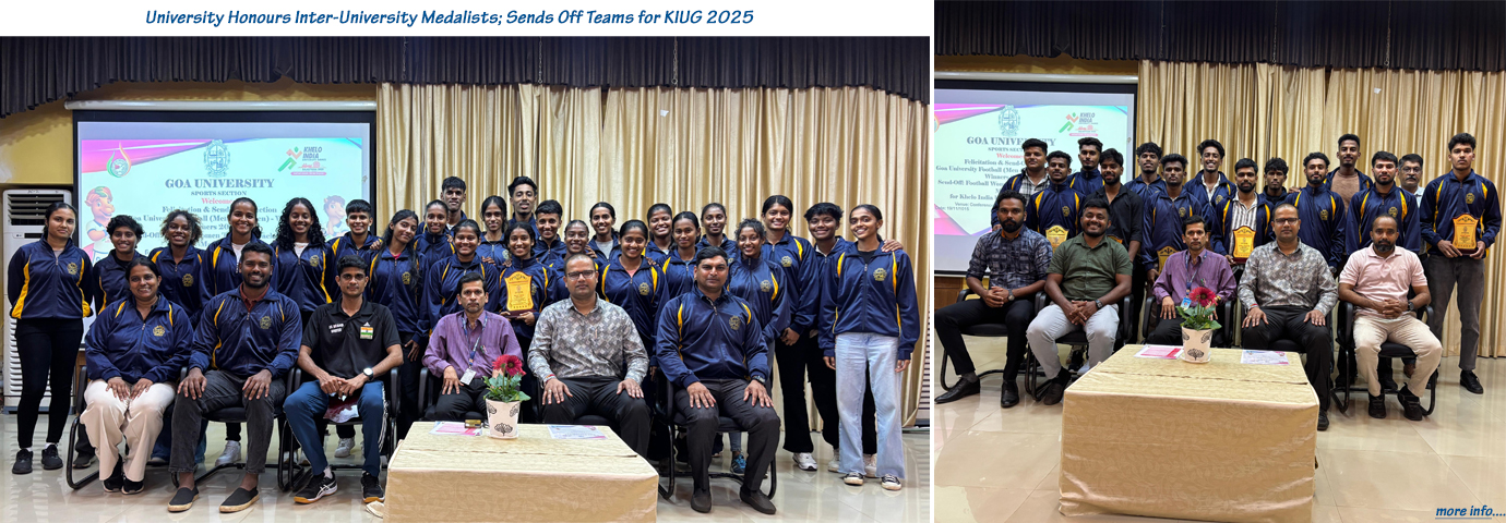 University Honours Inter-University Medalists; Sends Off Teams for KIUG 2025 - Sports