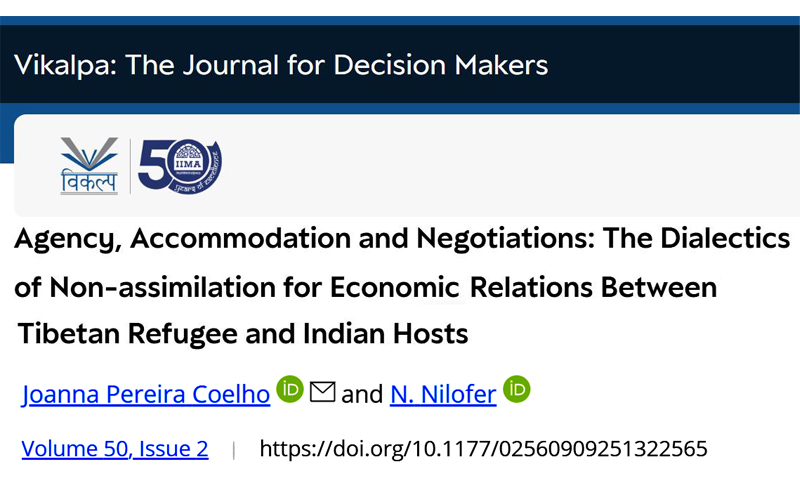 Vikalpa: The Journal for Decision Makers.  2025 - IR 7535